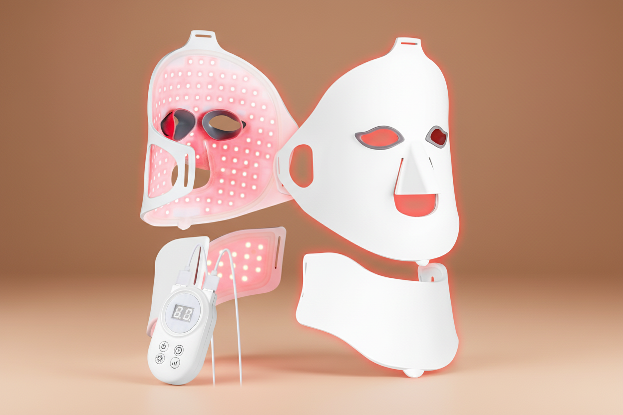 Photo produit professionnelle masque LED